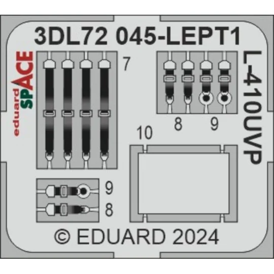 L-410UVP SPACE EDUARD, 1/72 - Eduard Accessories 3DL72045