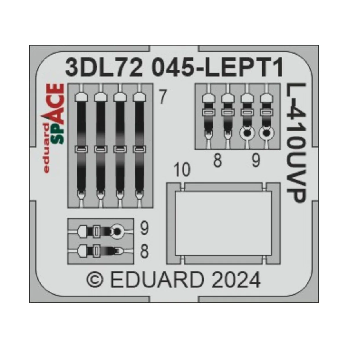 L-410UVP SPACE EDUARD, 1/72 - Eduard Accessories 3DL72045