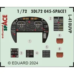 L-410UVP SPACE EDUARD, 1/72 - Eduard Accessories 3DL72045 2