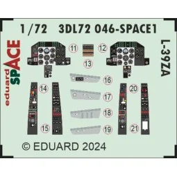 L-39ZA SPACE EDUARD, 1/72 - Eduard Accessories 3DL72046 2