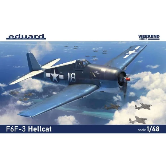 F6F-3 Hellcat 1/48 - Eduard Plastic Kits 84194