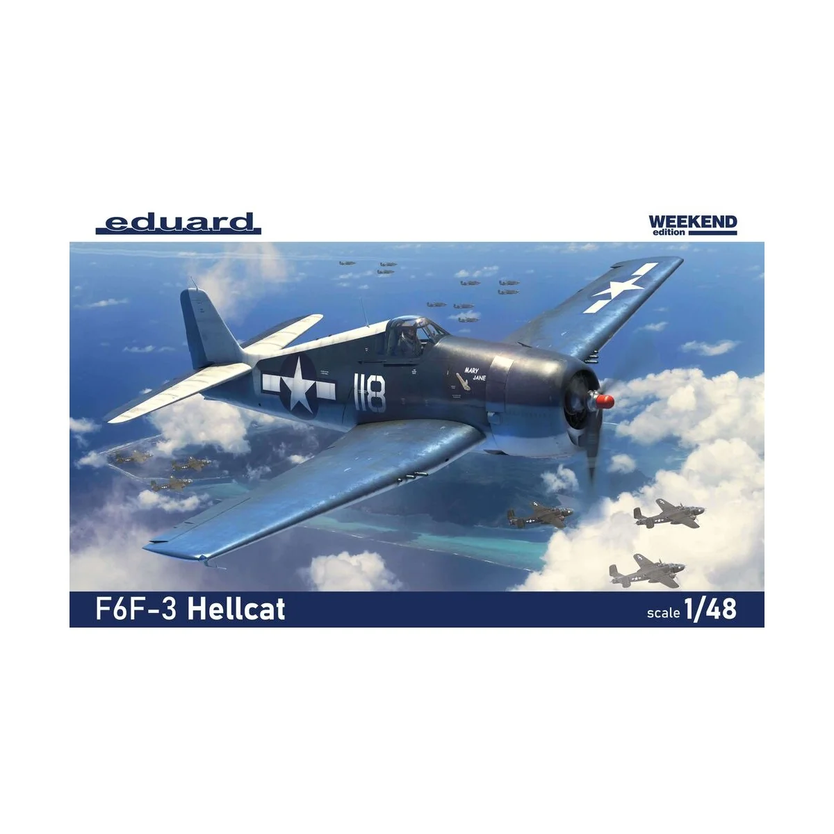 F6F-3 Hellcat, 1/48 - Eduard Plastic Kits 84194
