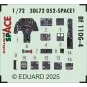 Bf 110G-4 SPACE EDUARD, 1/72 - Eduard Accessories 3DL72052