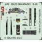 E-2C SPACE HELLER, 1/72 - Eduard Accessories 3DL72059