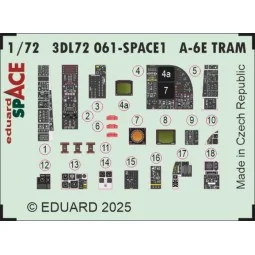 A-6E TRAM SPACE TRUMPETER, 1/72 - Eduard Accessories 3DL72061 2