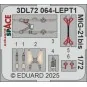 MiG-21bis SPACE EDUARD, 1/72 - Eduard Accessories 3DL72064