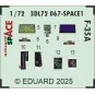 F-35A SPACE EDUARD, 1/72 - Eduard Accessories 3DL72067