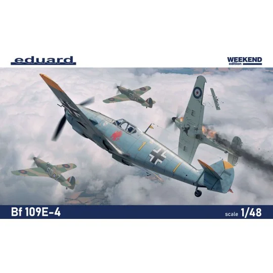 Bf 109E-4 1/48 - Eduard Plastic Kits 84196