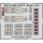 B-24J SPACE HASEGAWA, 1/72 - Eduard Accessories 3DL72069