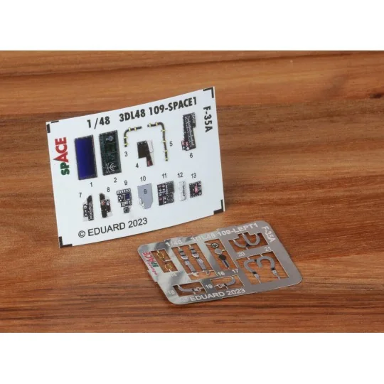F-35A SPACE 1/48 TAMIYA, 1/48 - Eduard Accessories 3DL48109