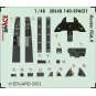Hunter FGA.9 SPACE 1/48 AIRFIX, 1/48 - Eduard Accessories 3DL48140