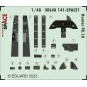 Hunter FR.10 SPACE 1/48 AIRFIX, 1/48 - Eduard Accessories 3DL48141