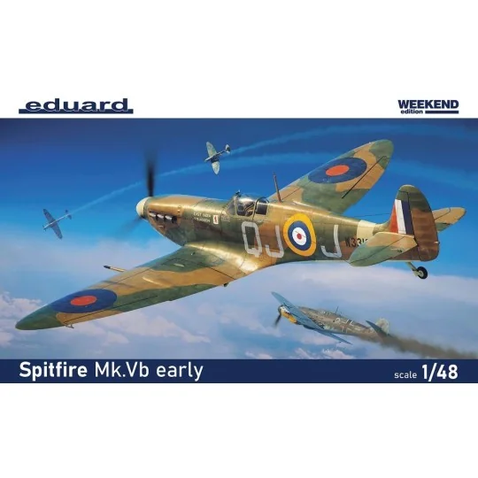 Spitfire Mk.Vb early 1/48 WEEKEND EDITION, 1/48 - Eduard Plastic Ki...