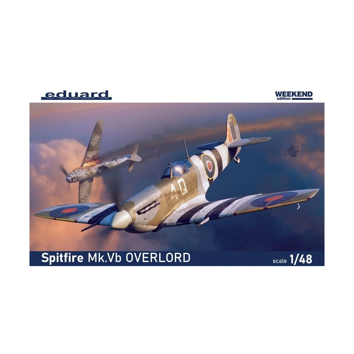 Spitfire Mk.Vb OVERLORD, 1/48 - Eduard Plastic Kits 84200