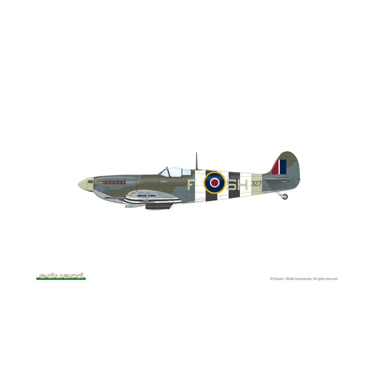 Spitfire Mk.Vb OVERLORD 1/48 - Eduard Plastic Kits 84200