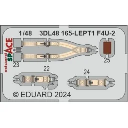 F4U-2 SPACE 1/48 MAGIC FACTORY, 1/48 - Eduard Accessories 3DL48165