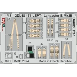Lancaster B Mk.III Dambuster SPACE 1/48 HKM, 1/48 - Eduard Accessor... 2