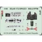 MiG-21PFM grey SPACE 1/48 EDUARD, 1/48 - Eduard Accessories 3DL48172
