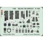 F-14A SPACE GREAT WALL HOBBY, 1/48 - Eduard Accessories 3DL48178