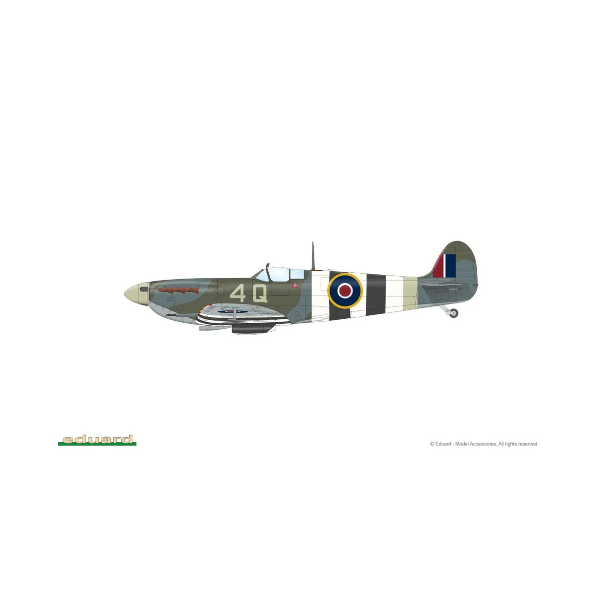 Spitfire Mk.Vb OVERLORD, 1/48 - Eduard Plastic Kits 84200