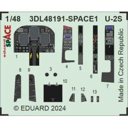 U-2S SPACE, 1/48 - Eduard Accessories 3DL48191 2