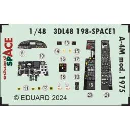 A-4M mod. 1975 SPACE MAGIC FACTORY, 1/48 - Eduard Accessories 3DL48198 2