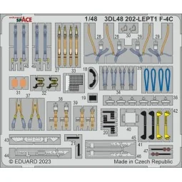 F-4C SPACE, 1/48 - Eduard Accessories 3DL48202