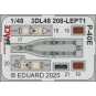 P-40E SPACE EDUARD, 1/48 - Eduard Accessories 3DL48208
