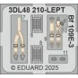 Bf 109E-3 SPACE HOBBY BOSS, 1/48 - Eduard Accessories 3DL48210
