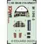 Bf 109E-3 SPACE HOBBY BOSS, 1/48 - Eduard Accessories 3DL48210