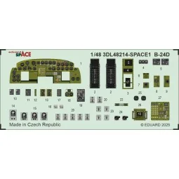 B-24D SPACE HOBBY BOSS, 1/48 - Eduard Accessories 3DL48214 2