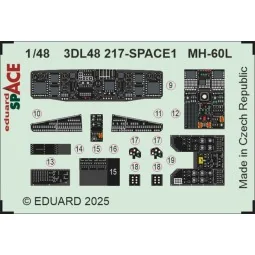 MH-60L SPACE ICM, 1/48 - Eduard Accessories 3DL48217 2