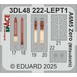 A6M5 Zero (Mitsubishi) SPACE EDUARD, 1/48 - Eduard Accessories 3DL4...