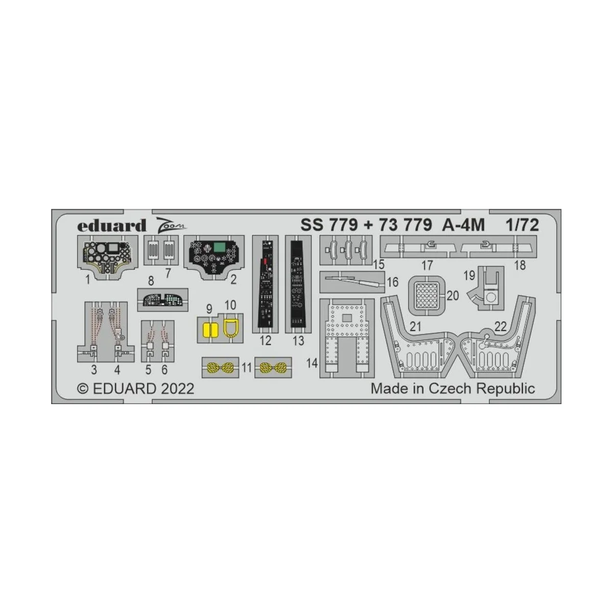A-4M for HOBBY BOSS, 1/72 - Eduard Accessories SS779