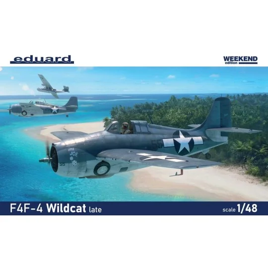 F4F-4 Wildcat late EDUARD-WEEKEND - Eduard Plastic Kits 84204