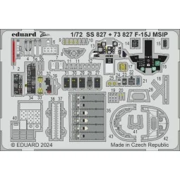 F-15J MSIP, 1/72 - Eduard Accessories SS827