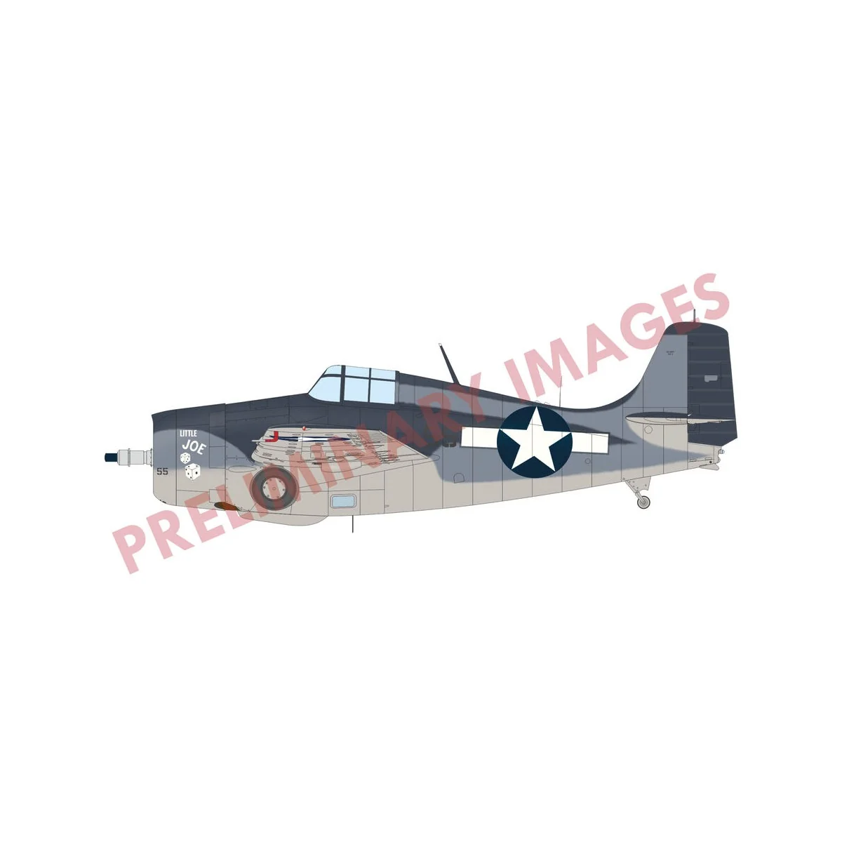 F4F-4 Wildcat late EDUARD-WEEKEND, 1/48 - Eduard Plastic Kits 84204