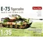 German heavy tank WWII E-75 mit 12.8cm L/55 tiger III Ausf.E, 1/35 ...
