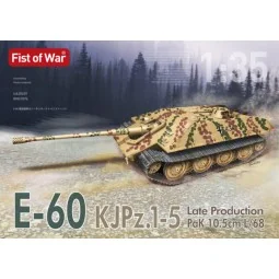 German WWII E-60 Heavy jadge panther late type with 105mm gun, 1/35...