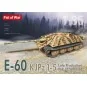 German WWII E-60 Heavy jadge panther late type with 105mm gun, 1/35...