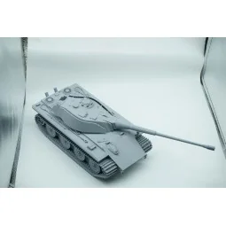 Fist of War German E60 ausf.D 12.8cm tank late type, 1/35 - Modelco... 2