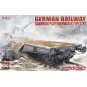 German Railway Schwerer Plattformwagen Type ssys 1+1 pack, 1/72 - M...