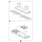 German Railway Schwerer Plattformwagen Type ssys 1+1 pack, 1/72 - M...