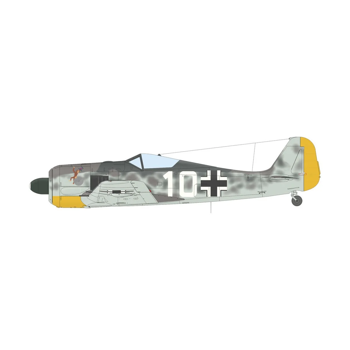 Fw 190A-3 EDUARD-WEEKEND - Eduard Plastic Kits 84205