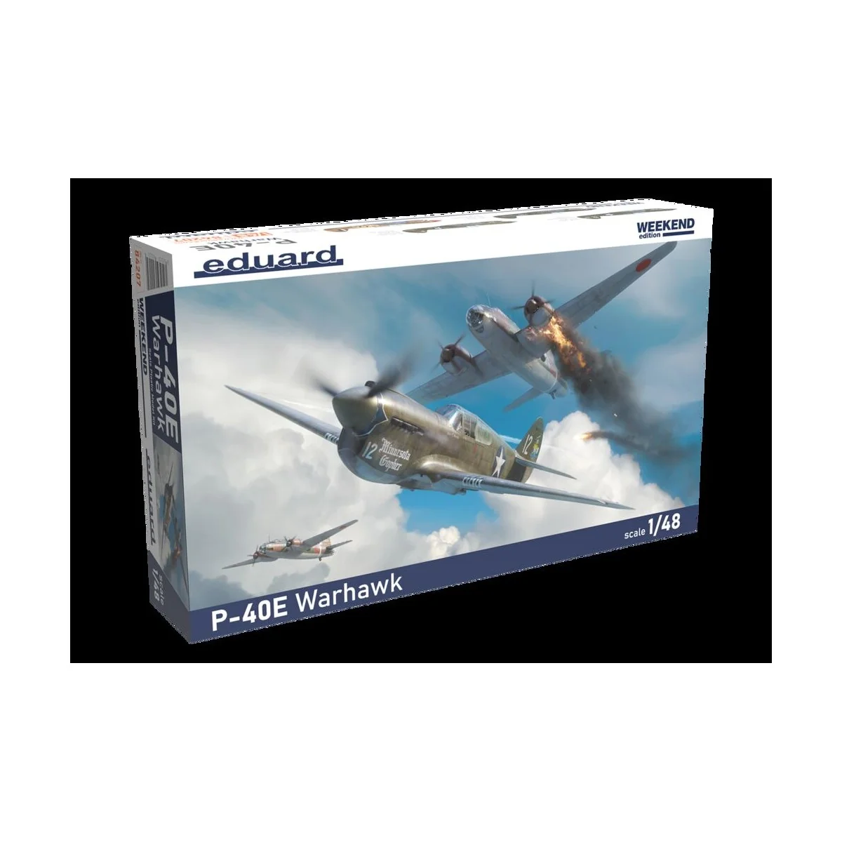 P-40E Warhawk - Eduard Plastic Kits 84207