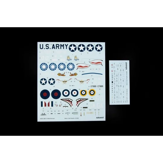 P-40E Warhawk, 1/48 - Eduard Plastic Kits 84207