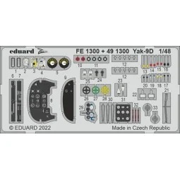 Yak-9D, 1/48 - Eduard Accessories 491300