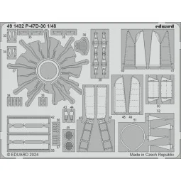 P-47D-30 1/48 MINIART, 1/48 - Eduard Accessories 491432 2