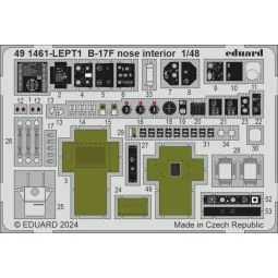 B-17F nose interior, 1/48 - Eduard Accessories 491461 2