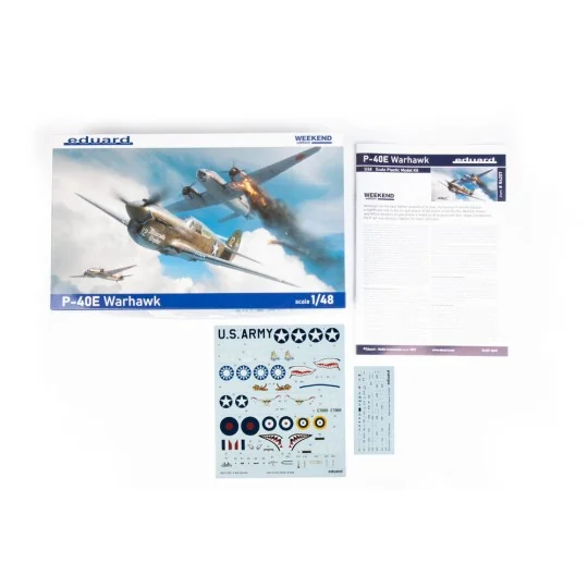 P-40E Warhawk, 1/48 - Eduard Plastic Kits 84207